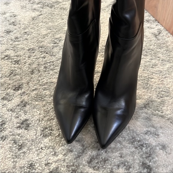 Gianvito Rossi over the knee black leather boots, 38 - Picture 10 of 10